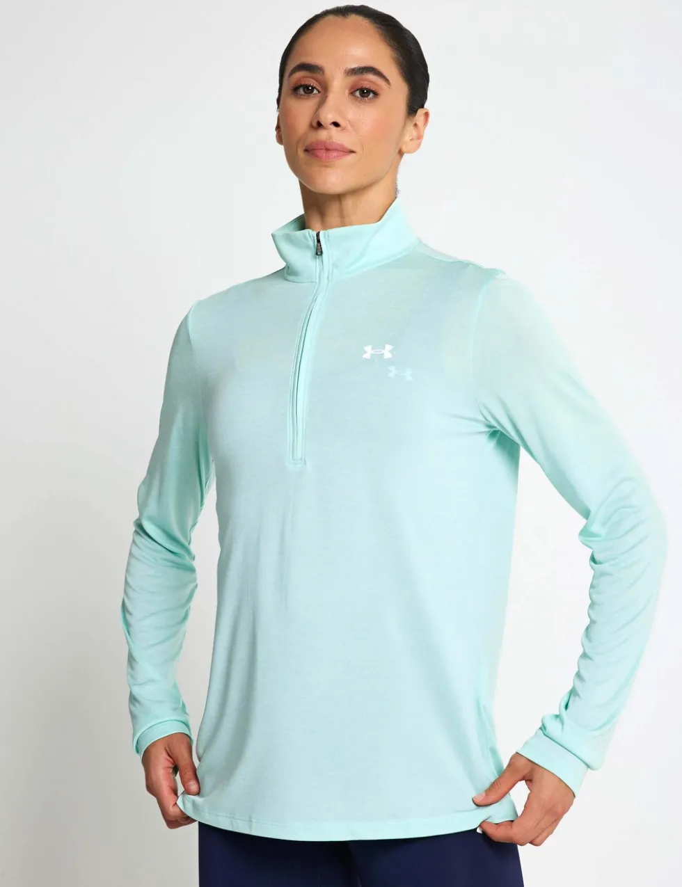 Tech Twist Half Zip Long Sleeve Top