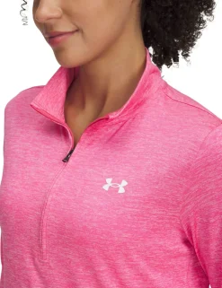 Tech Twist Half Zip Long Sleeve Top