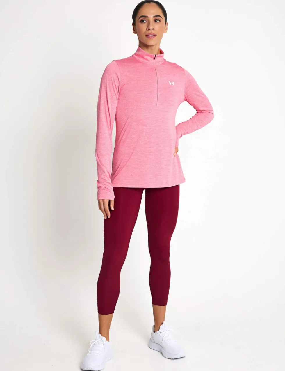 Tech Twist Half Zip Long Sleeve Top