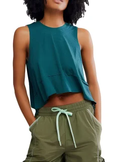 Tempo Crew Neck Relaxed Vest Top