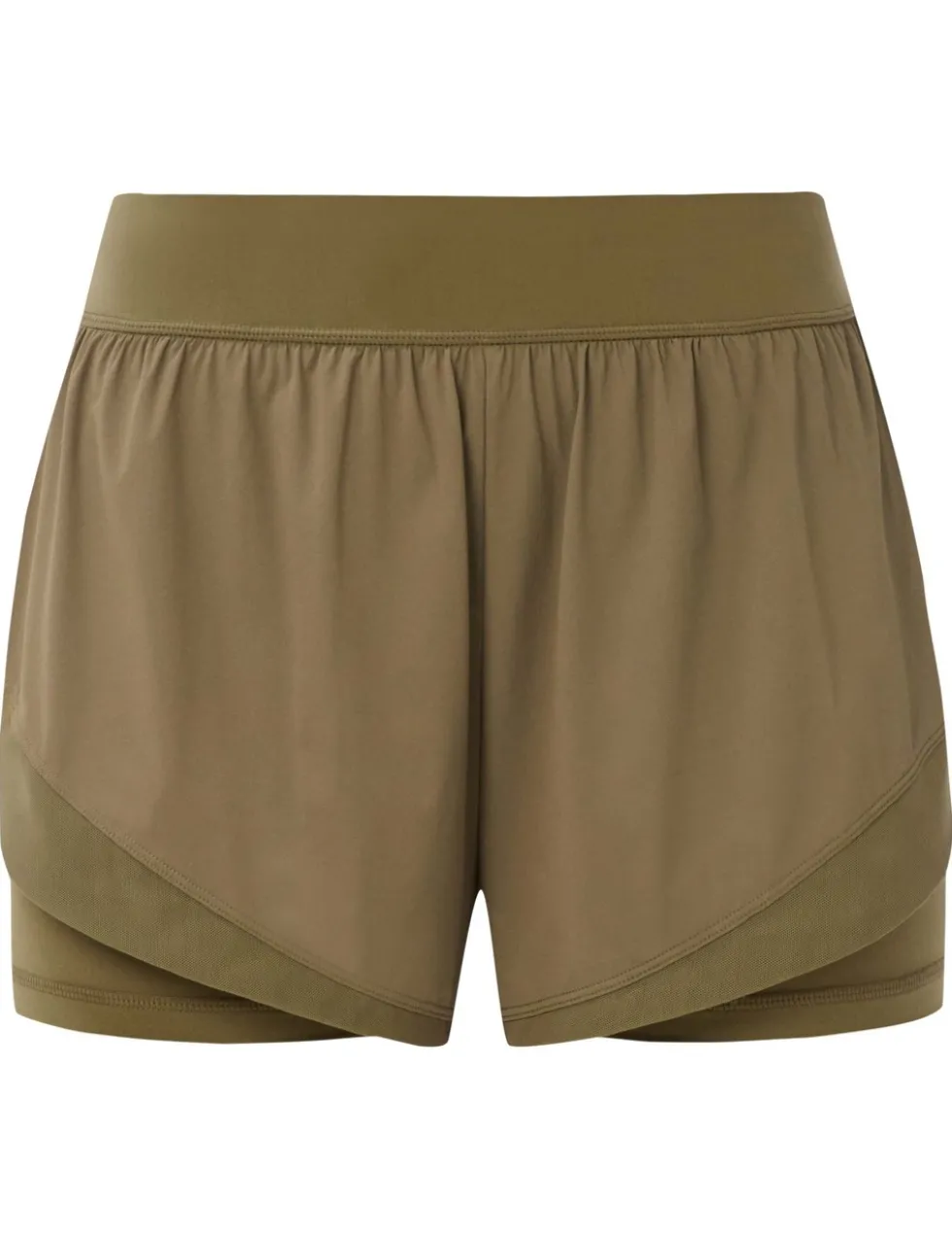 Tempo Run Layered Running Shorts