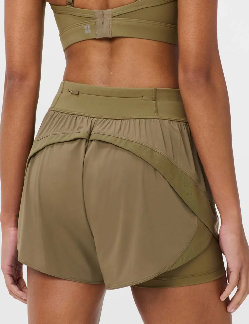 Tempo Run Layered Running Shorts