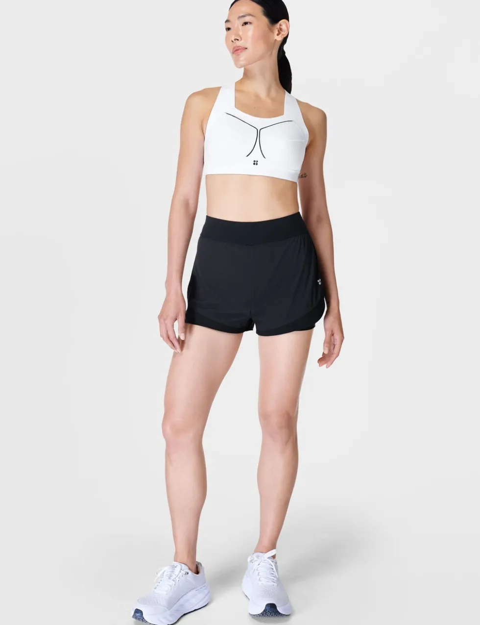 Tempo Run Layered Running Shorts