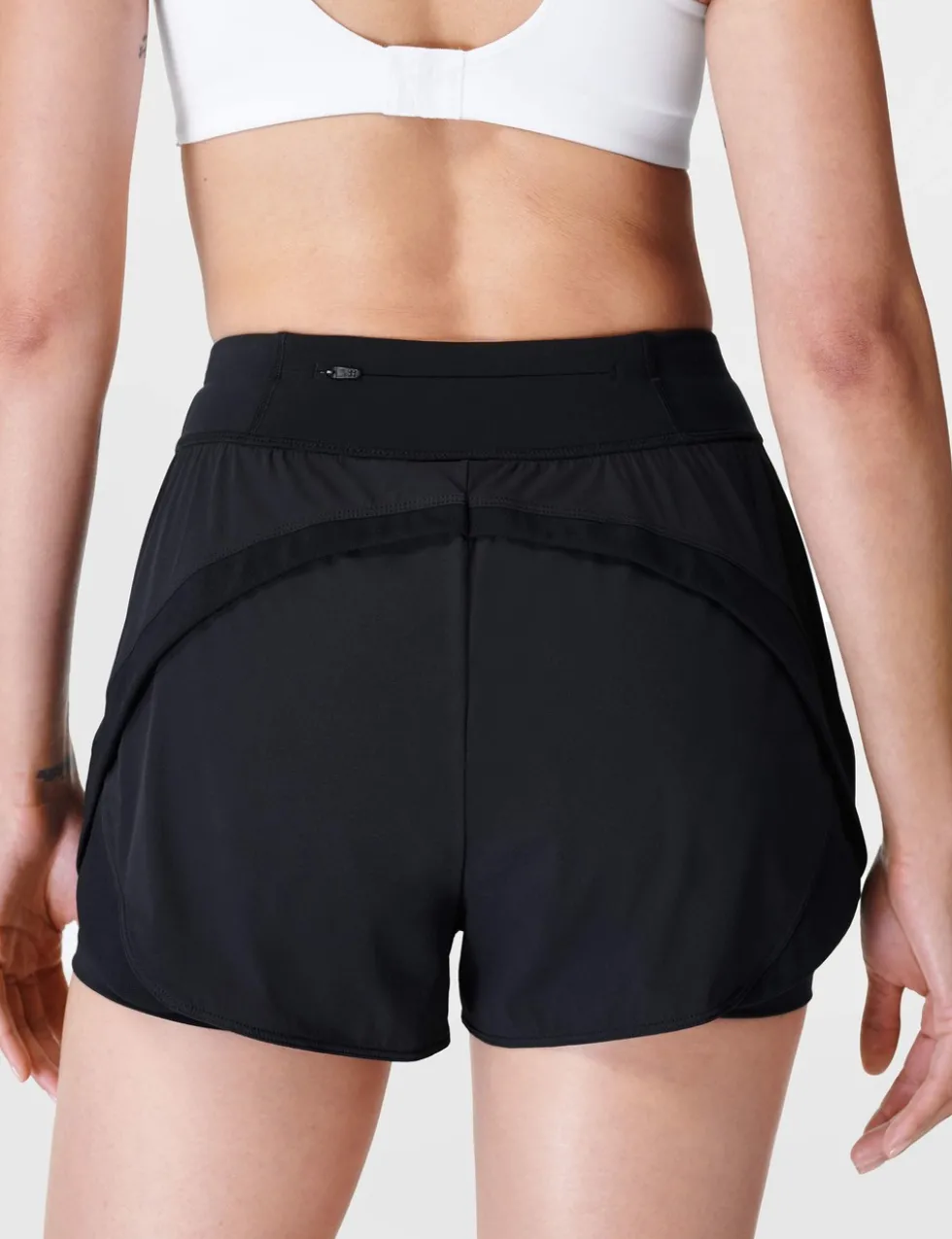 Tempo Run Layered Running Shorts