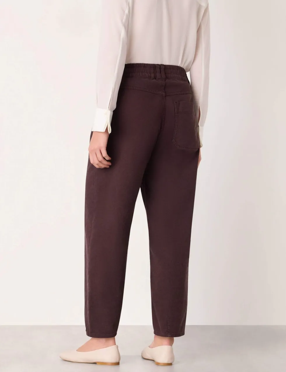 Tessa Cotton Rich Straight Leg Trousers