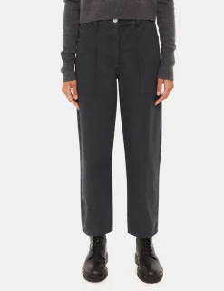 Tessa Cotton Rich Straight Leg Trousers