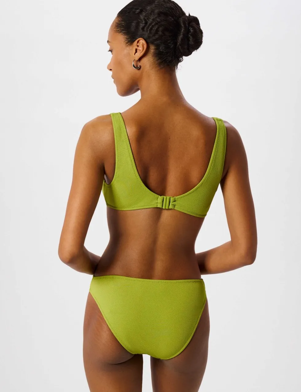 Textured Bikini Bottoms