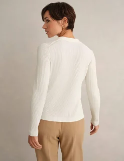 Textured Collared Jumper