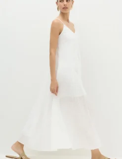 Textured Dobby Maxi Beach Dress