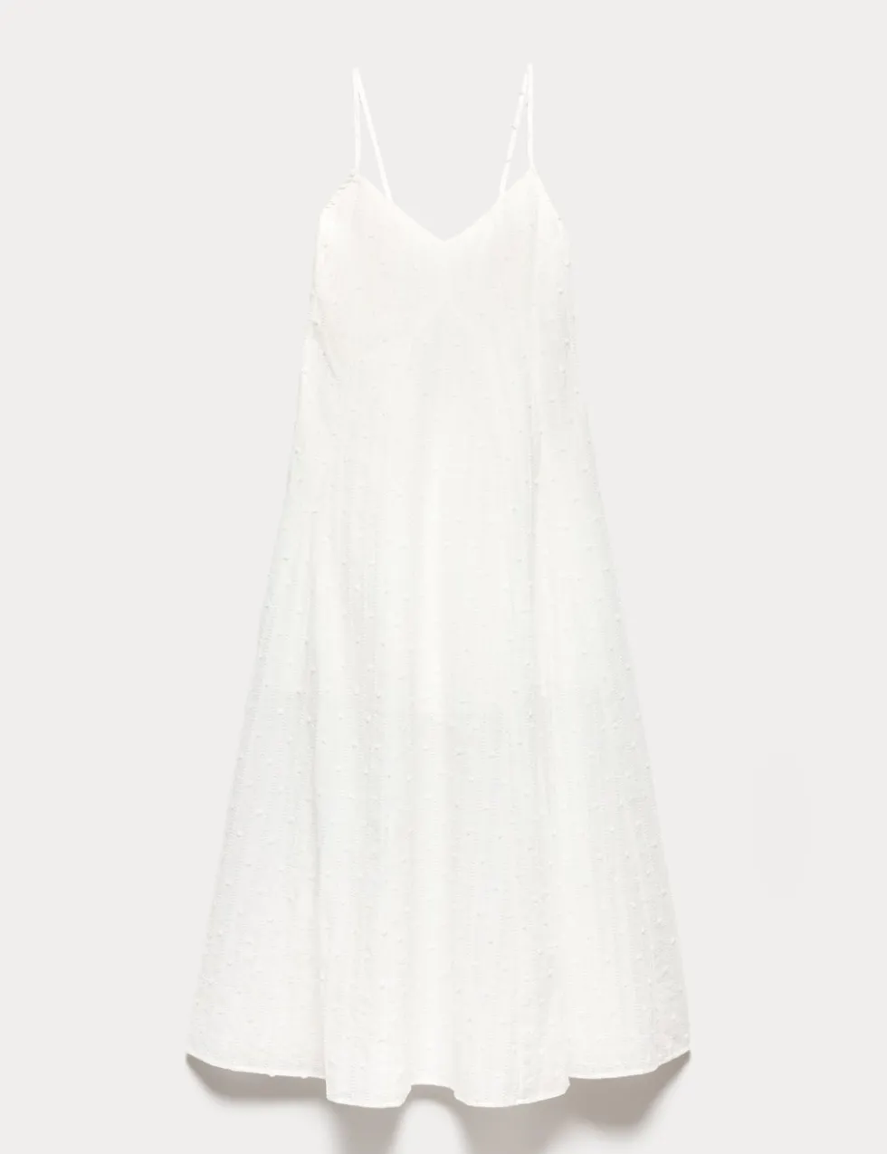 Textured Dobby Maxi Beach Dress
