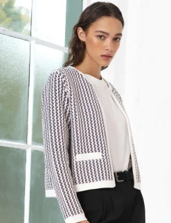 Textured Edge to Edge Cardigan