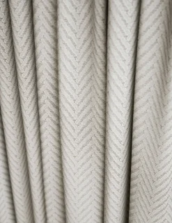Textured Herringbone Eyelet Curtains