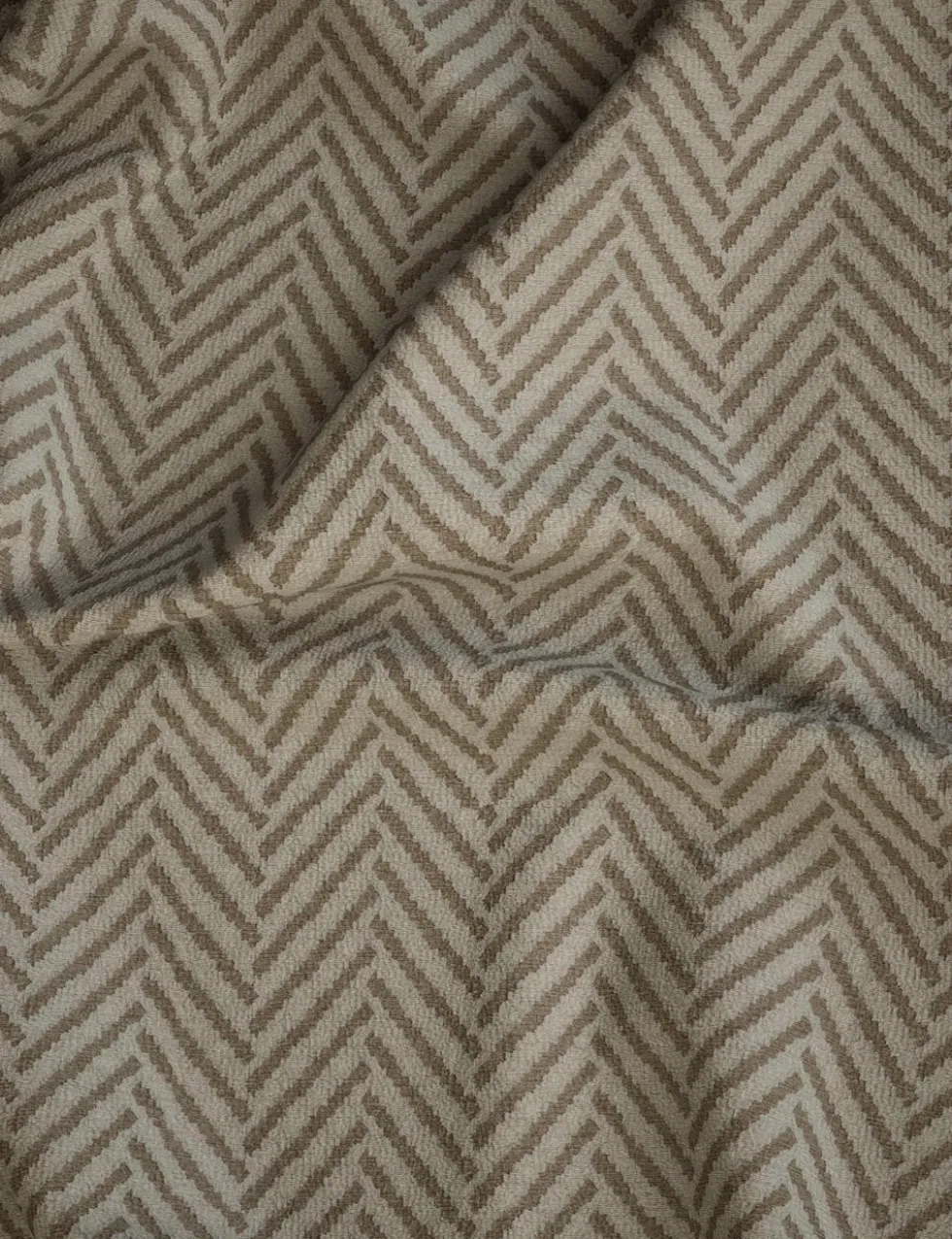 Textured Herringbone Eyelet Curtains