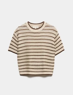 Textured Knitted Top