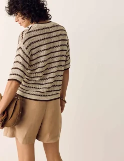 Textured Knitted Top