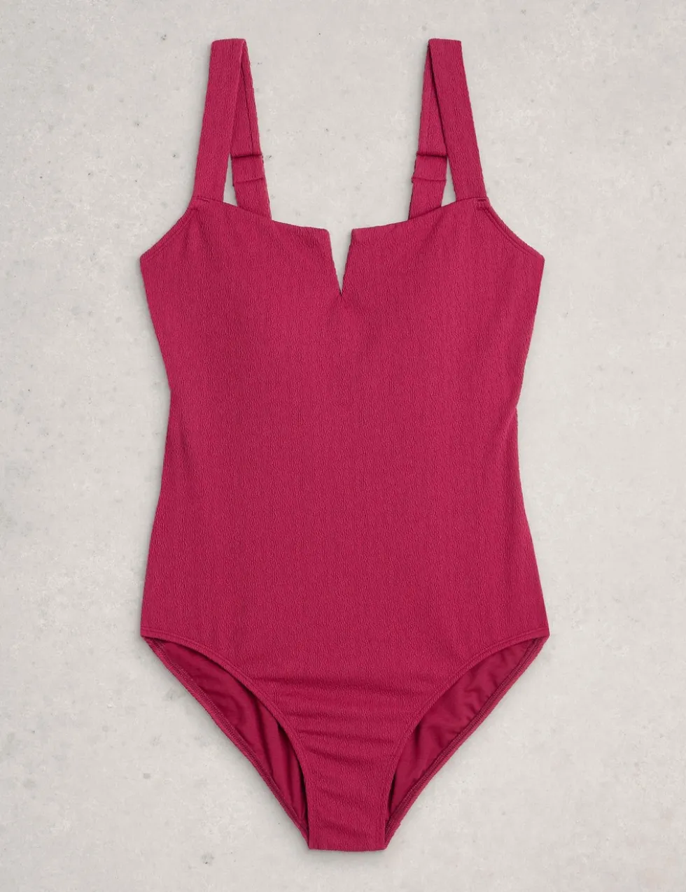 Textured Padded Swimsuit