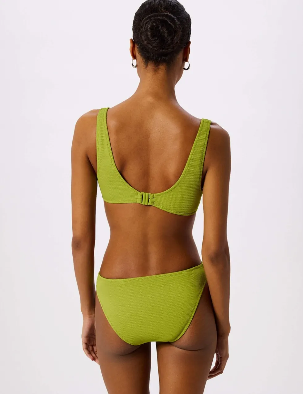 Textured Ring Bikini Top