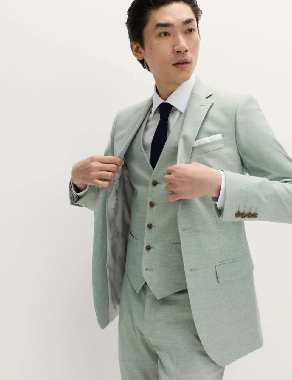 Textured Stretch Waistcoat
