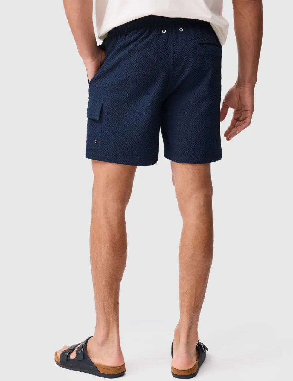 Textured Swim Shorts