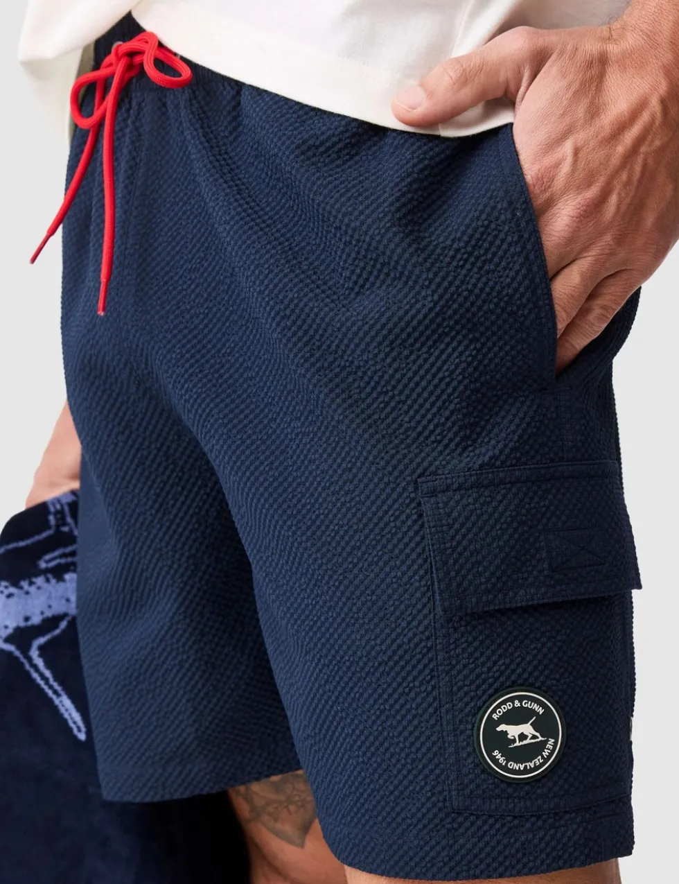 Textured Swim Shorts