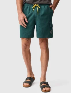Textured Swim Shorts