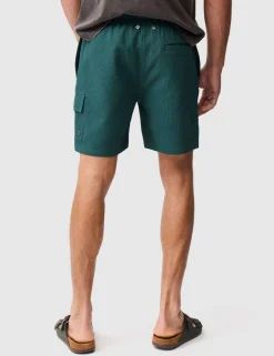 Textured Swim Shorts