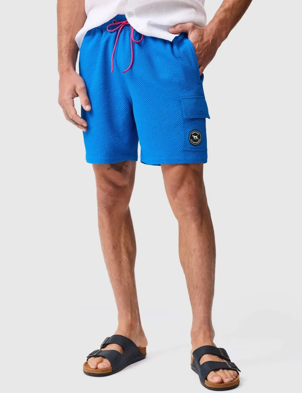 Textured Swim Shorts