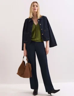 Textured V-Neck Cardigan