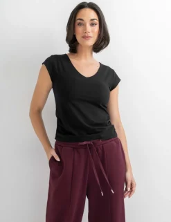 The Buttery Soft V-Neck Non wired T-Shirt