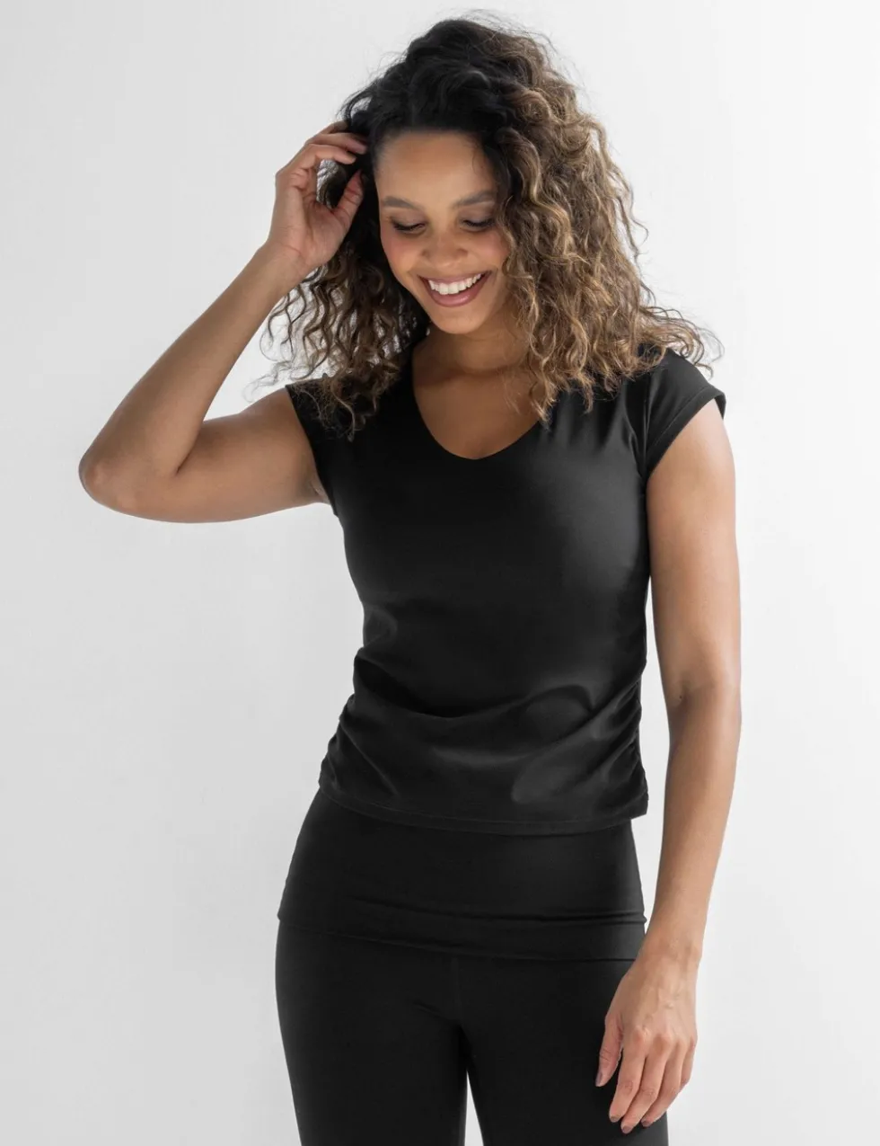 The Buttery Soft V-Neck Non wired T-Shirt