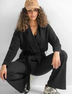The Go To Knitted V-Neck Tie Waist Cardigan