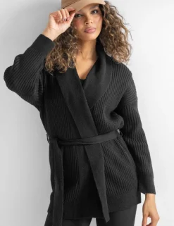 The Go To Knitted V-Neck Tie Waist Cardigan