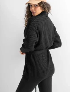 The Go To Knitted V-Neck Tie Waist Cardigan