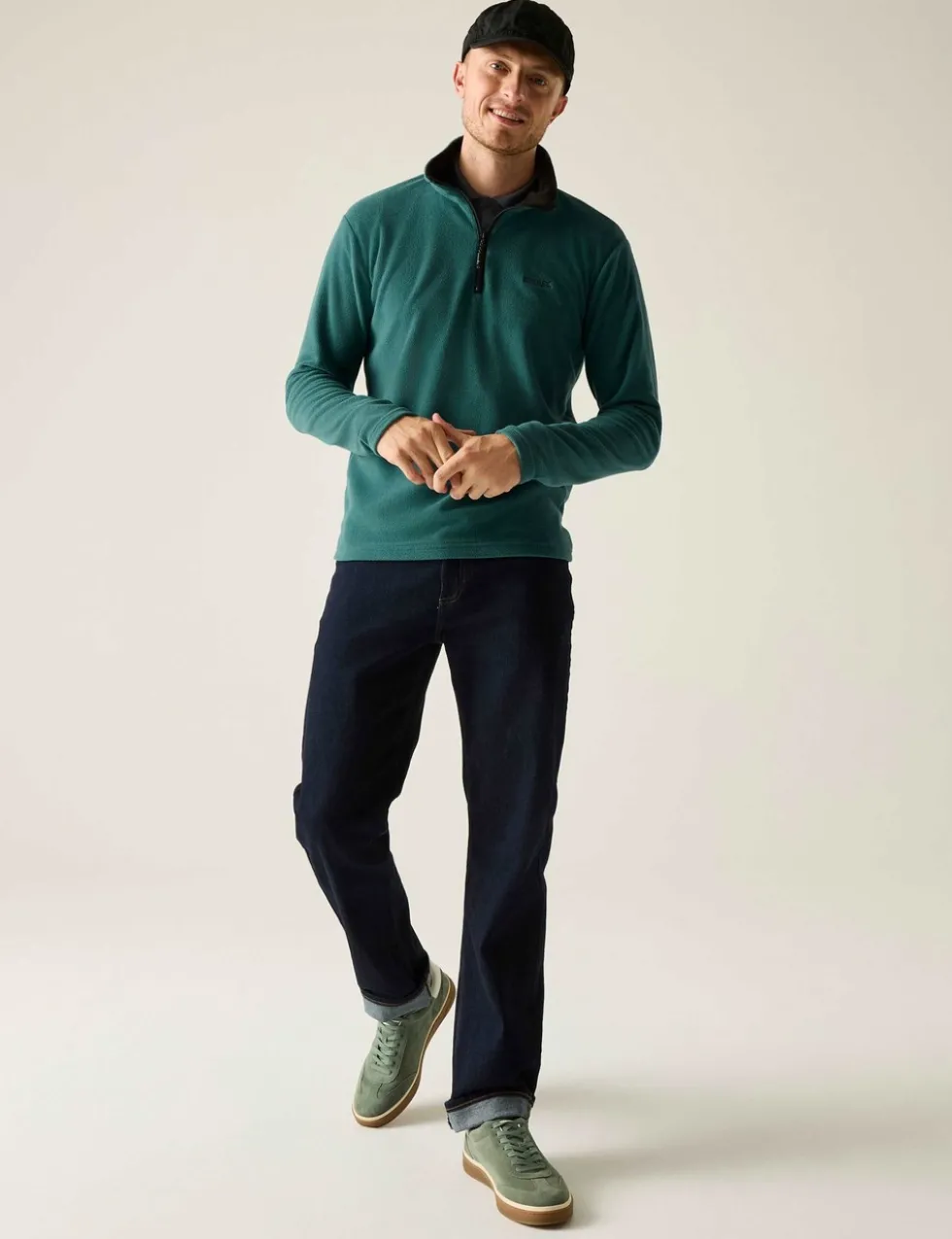 Thompson Funnel Neck Half Zip Fleece
