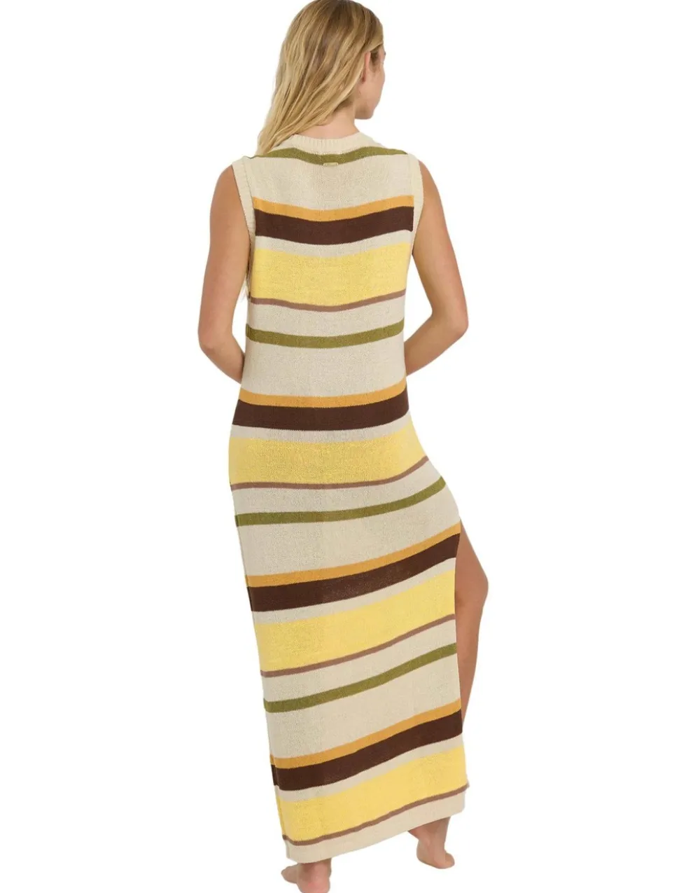 Those Days Striped Maxi Knitted Dress
