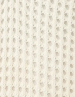 Tides High Pure Cotton Textured Half Zip Jumper
