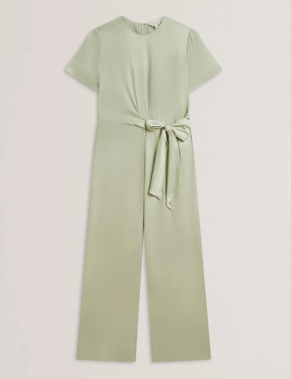 Tie Detail Wide Leg Jumpsuit