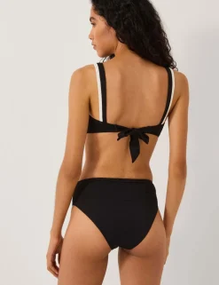 Tie Front High Waisted Bottoms