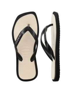 Top Square Fusion Flip Flops