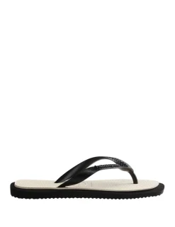 Top Square Fusion Flip Flops
