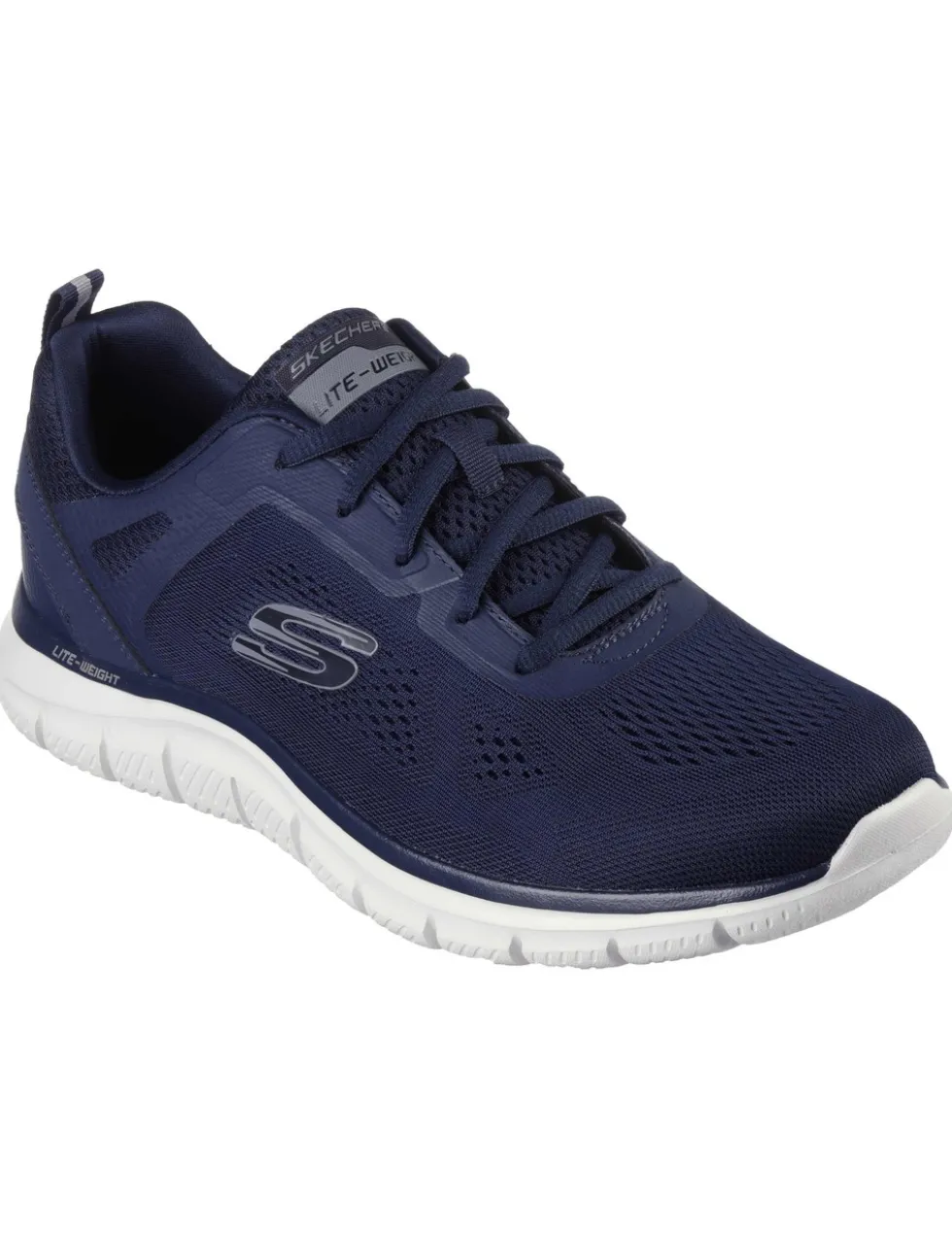 Track Broader Lace Up Trainers