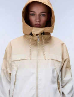 Traveler Dip Dye Oversized Short Jacket