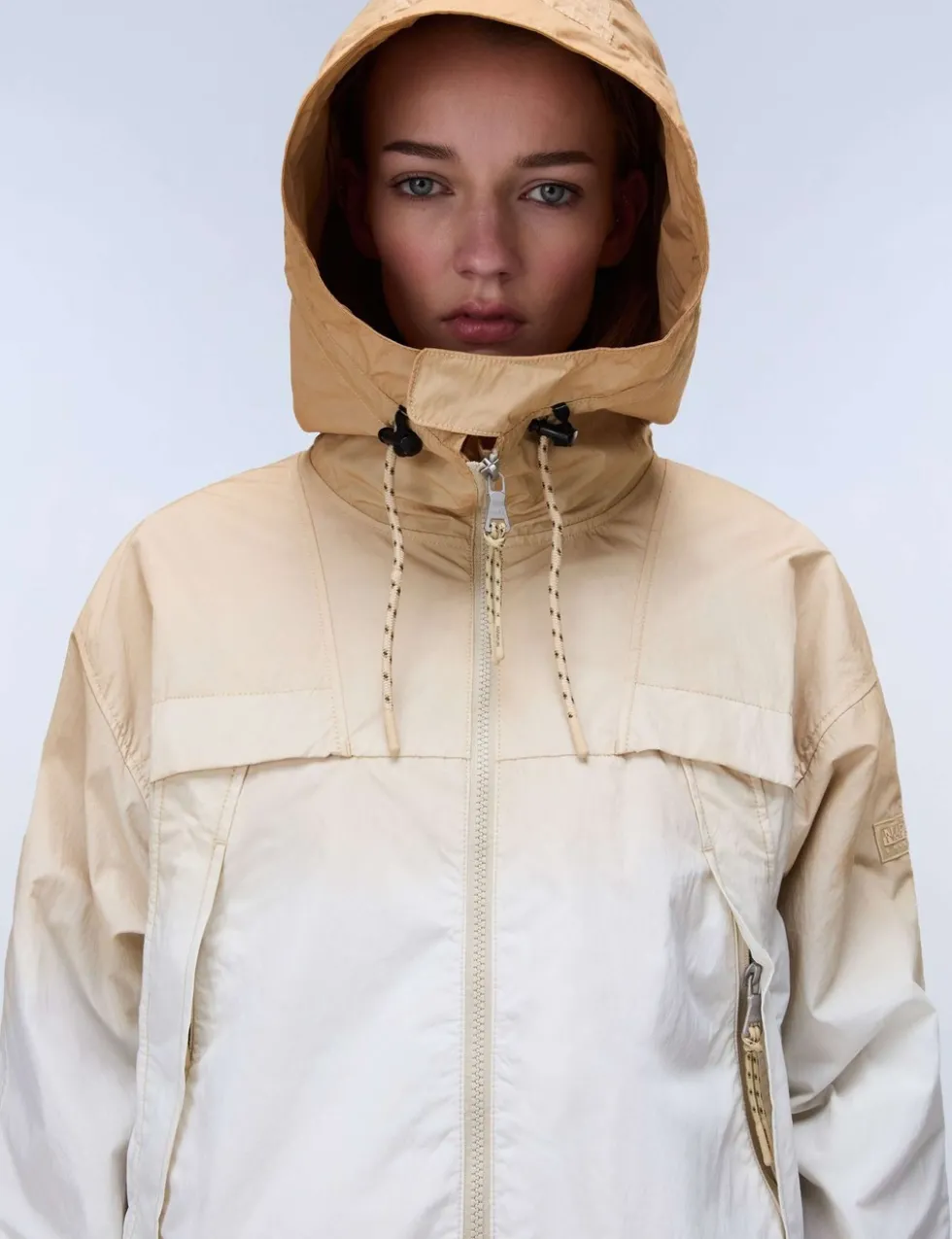 Traveler Dip Dye Oversized Short Jacket