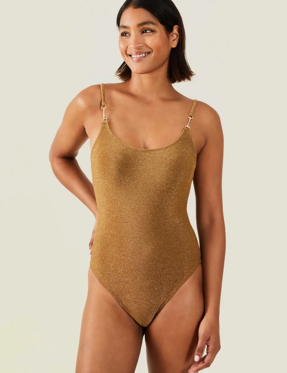 Trim Detail Swimsuit