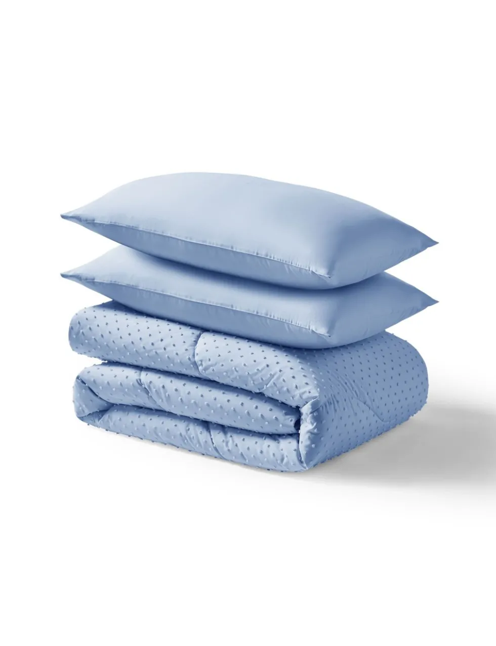 Tufted Dots Coverless Duvet and Pillowcases