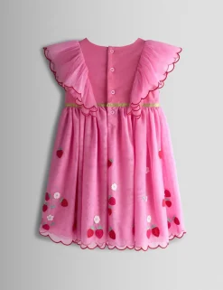 Tulle Strawberry Dress (6 Mths-7 Yrs)