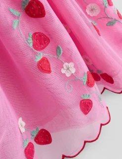 Tulle Strawberry Dress (6 Mths-7 Yrs)