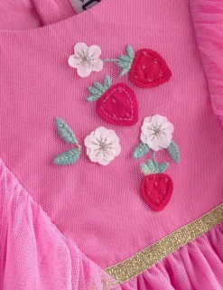 Tulle Strawberry Dress (6 Mths-7 Yrs)