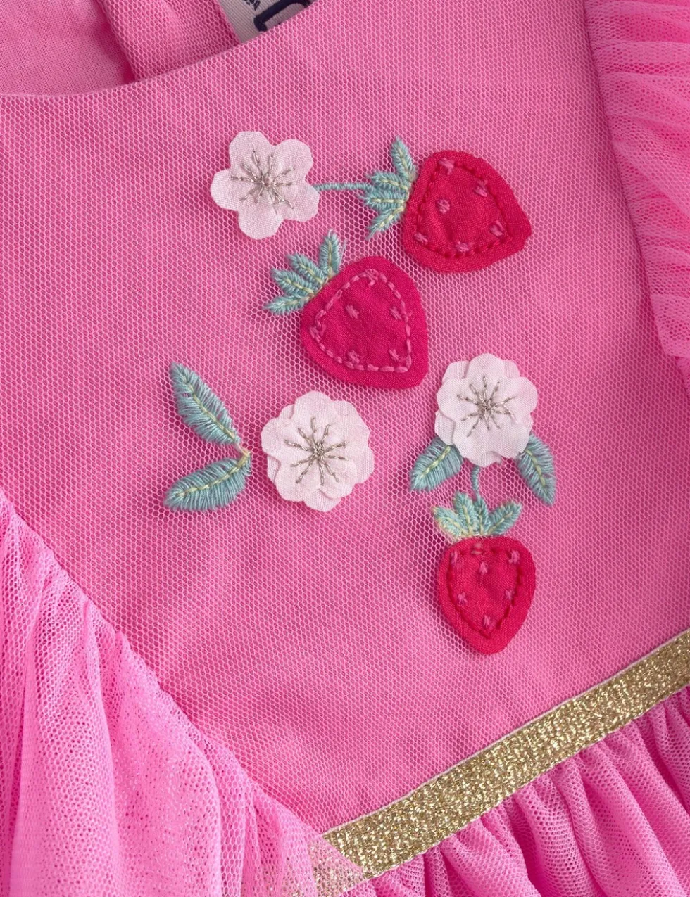 Tulle Strawberry Dress (6 Mths-7 Yrs)