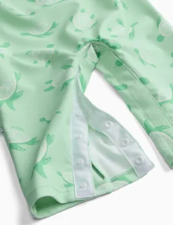 Turtle All In One Swimsuit (0-18 Mths)
